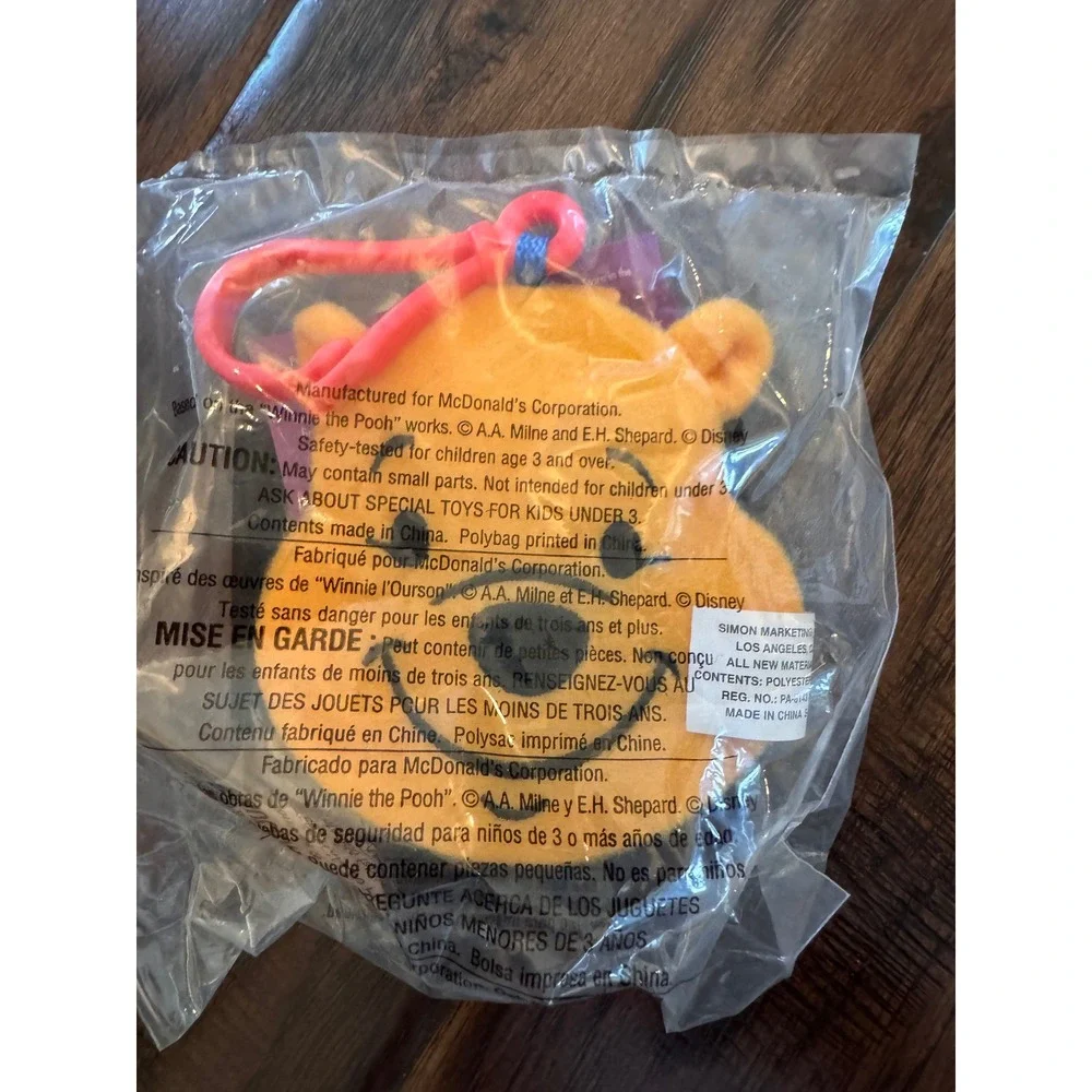 2001 McDonald's Disney Book of Pooh Toys 4 Complete Sets of 8 Sealed